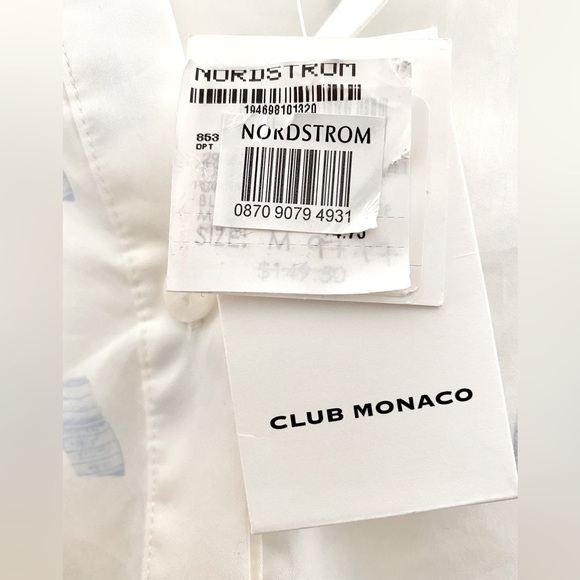 Club Monaco White Top - Picture 7 of 8